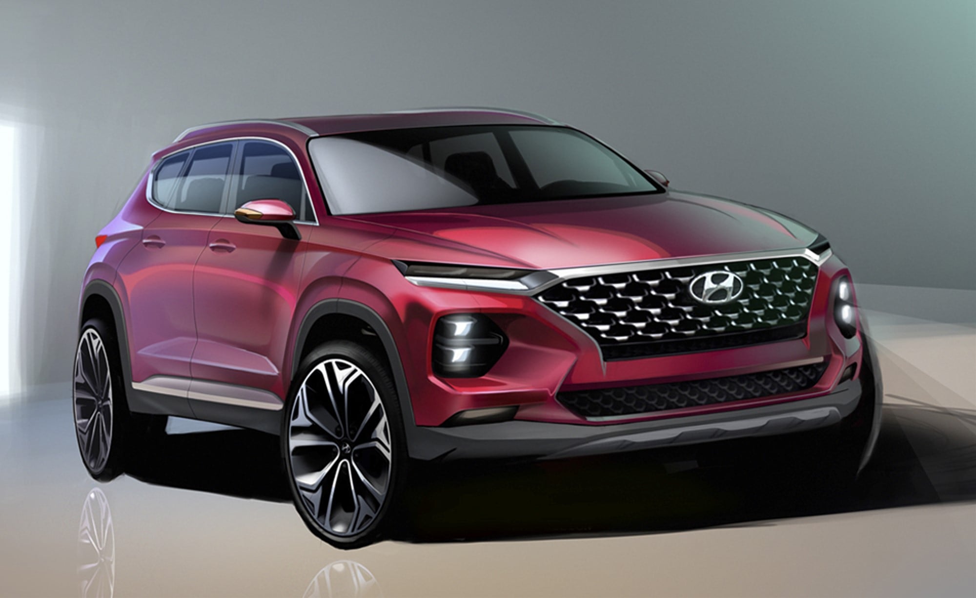 Кроссовер мод. Хёндай Санта Фе 2022 новый. Новый Hyundai Santa Fe 2019. Hyundai Santa Fe 2019 новое поколение. Хёндай Санта Фе 2022 новый кузов.